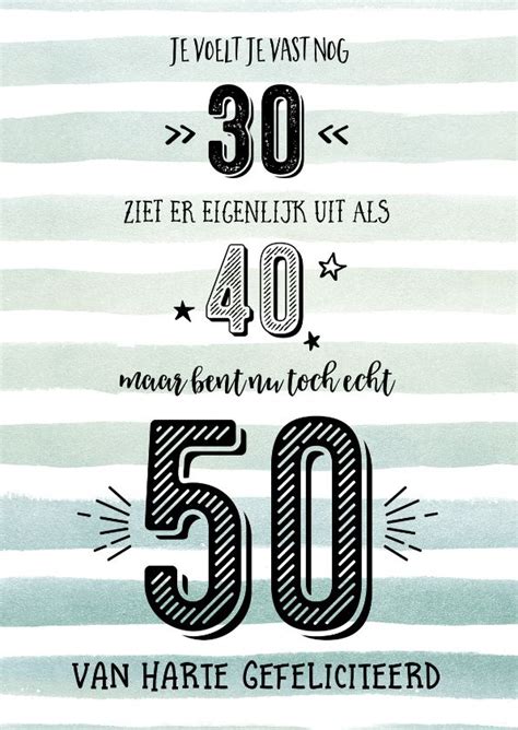 felicitatie man 50 jaar humor|De 100+ Beste 50 Jaar Teksten en Spreuken (Update Augustus。